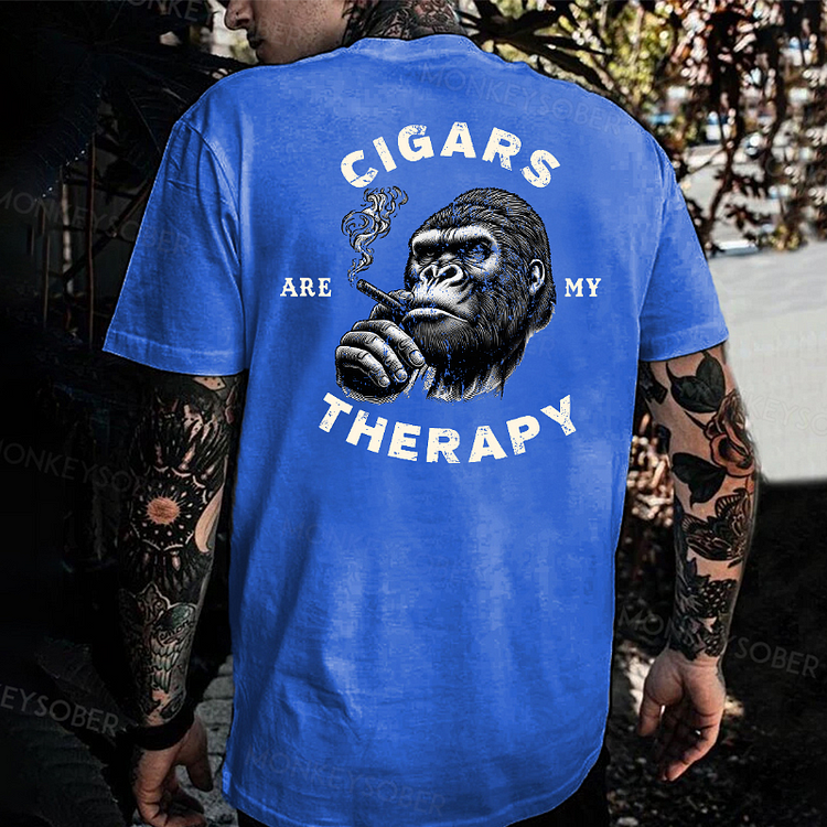 Cigars are my Therapy T-shirt