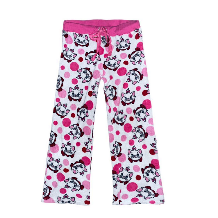 Women's Pink and White pajama pants