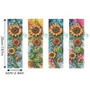 4Pcs Diamond Painting Sunflower Diamond Art Bookmarks Kit