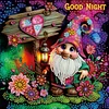 Goodnight Gnome speziell geformte 5D-DIY-Teilbohrer-Diamant-Mal-Kits f&uuml;r Erwachsene Anf&auml;nger Wohnaccessoires Diamantpunkte Edelstein-Kunstsets 11,81x1