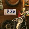 ASSMAN - Car License(6*12Inch) - Garage
