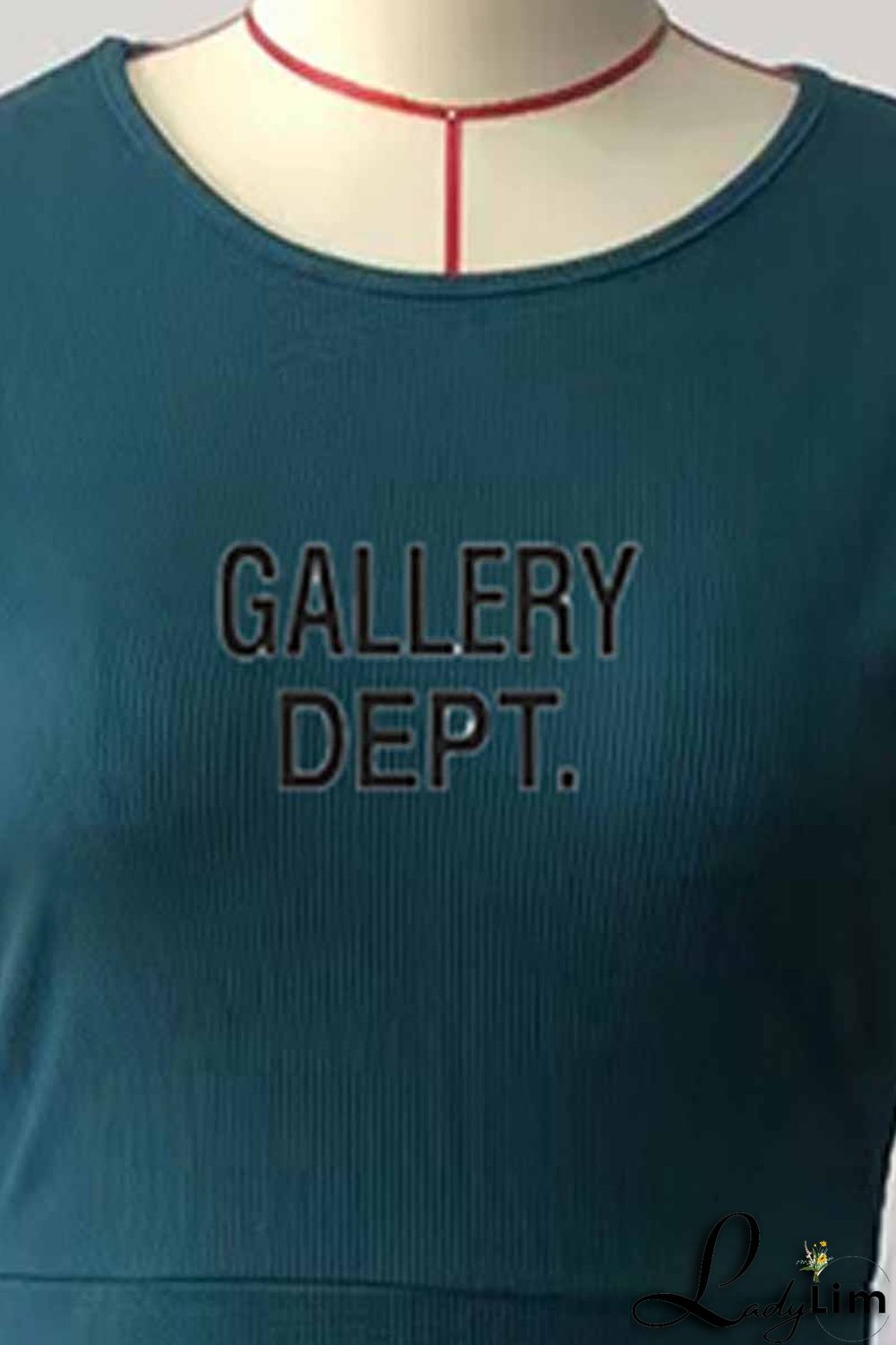 Orange Casual Print Letter O Neck Sleeveless Two Pieces