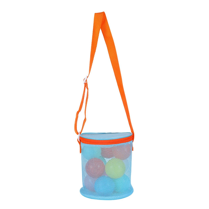 New Color Matching Children’s Toy Bag Shell Storage Bag Travel Beach Bag Hollow Transparent Beach Bag