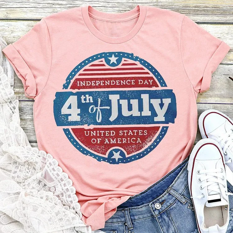 Independence Day 4th of July T-shirt Tee -