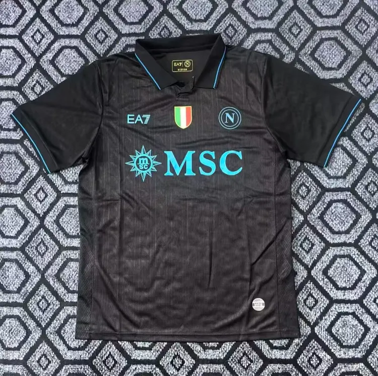 25-26 Napoli second away football jersey 1:1 Thai quality