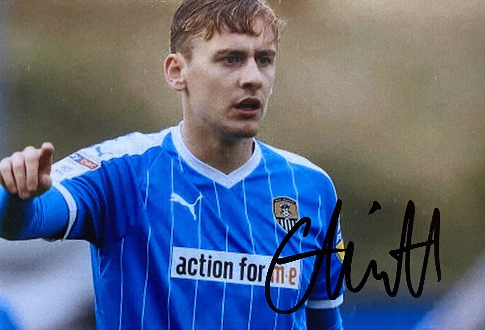 Elliott Hewitt Genuine Hand Signed Notts County 6X4 Photo Poster painting 2