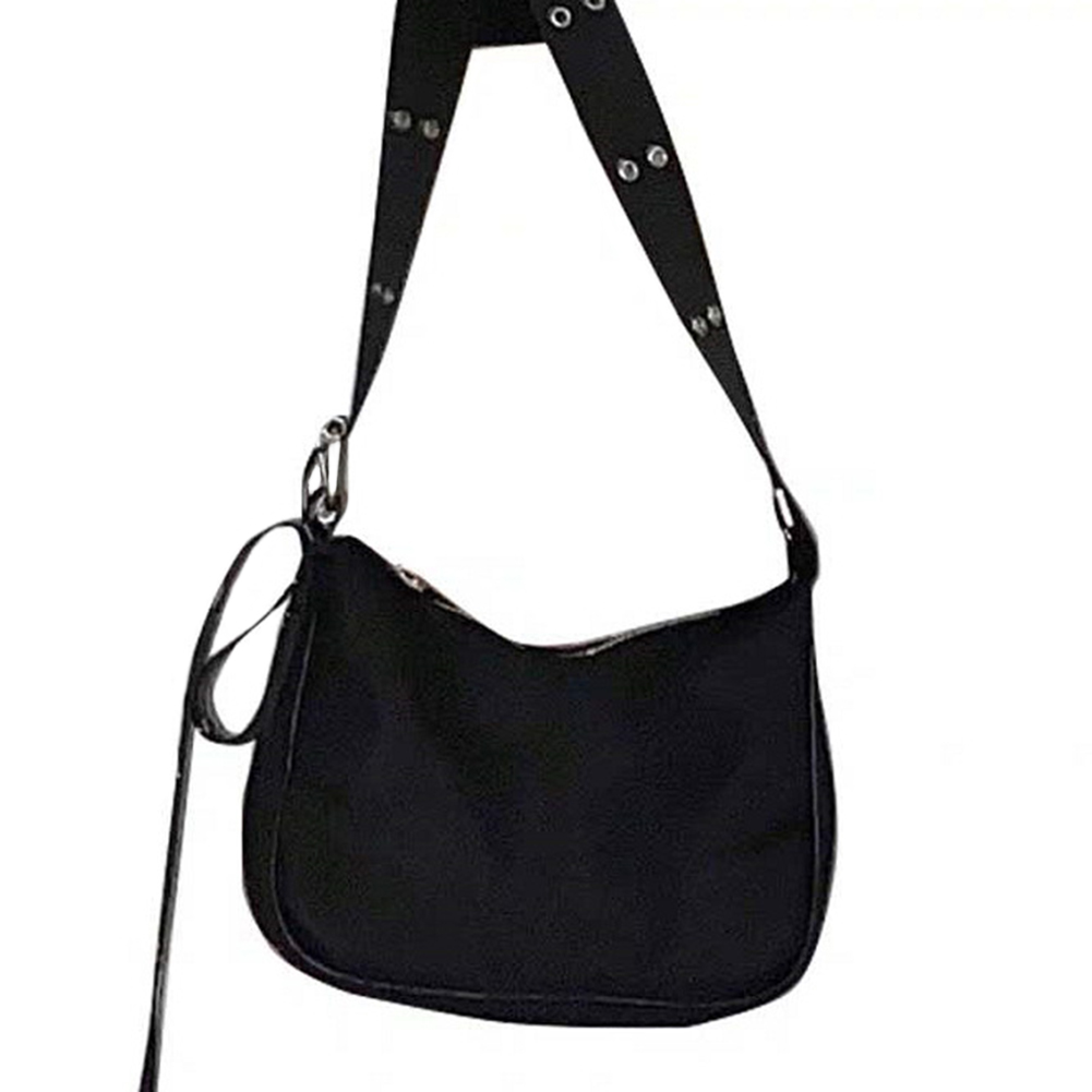 

Casual Nylon Messenger Bag Women Fashion Pure Color Street Shoulder Handbag, 501 Original