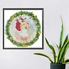 Diamond Painting-DIY Crystal Rhinestone Xmas Wreath