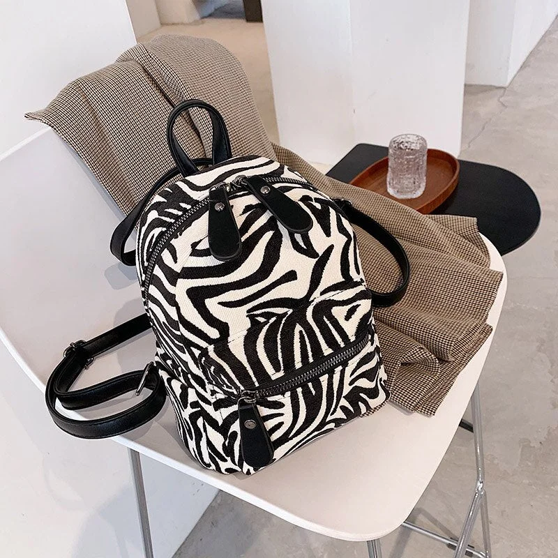 էѧӧܧ Leopard grain Backpacks For Women 2020 Fashion Female Small Backpack Lady Back Pack For School Teenagers Girls