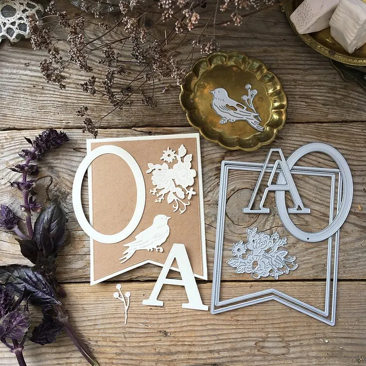 Piggy Craft metal cutting dies cut die mold Window door number circle Scrapbook paper craft knife mould blade punch stencils