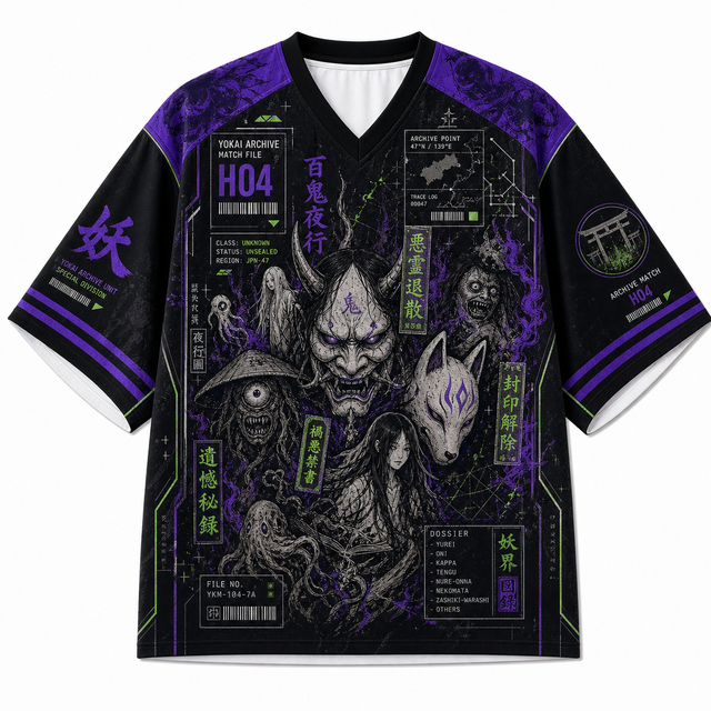 Kitsune Spirit Mesh Jersey