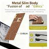 Aluminum alloy backlit one-click screenshot scissor-switch silent full-size magic control multi-system ultra-thin desktop office Bluetooth wireless keyboard