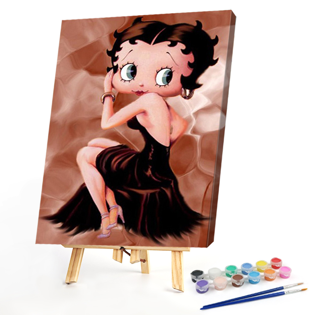 

40*50CM - Paint By Numbers - Betty, 501 Original