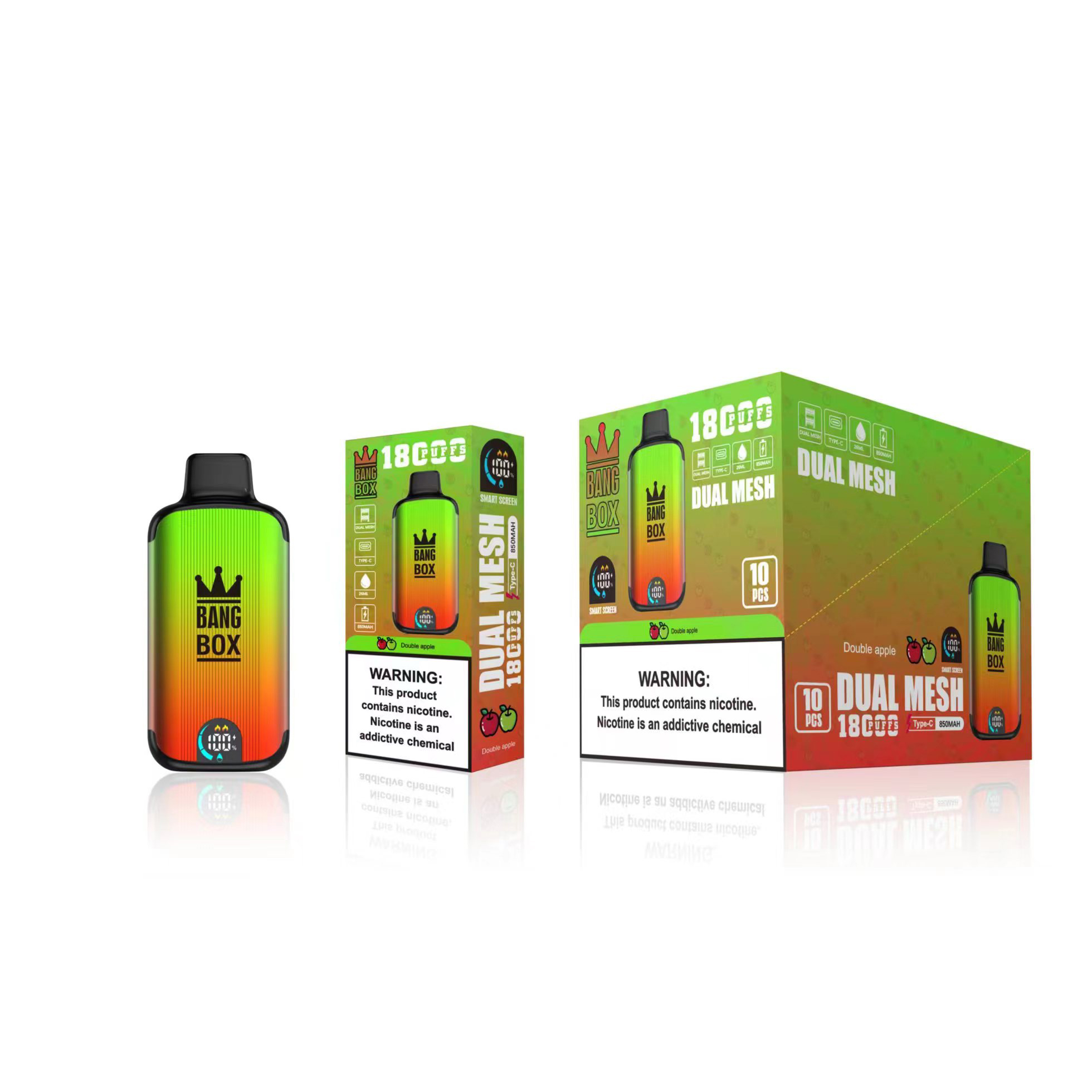 BANGBOX 18K Disposable Vape 26ML (Box of 10) mysite fumotvapeshop