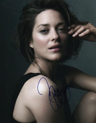 Marion Cotillard signed 11X14 Photo Poster painting