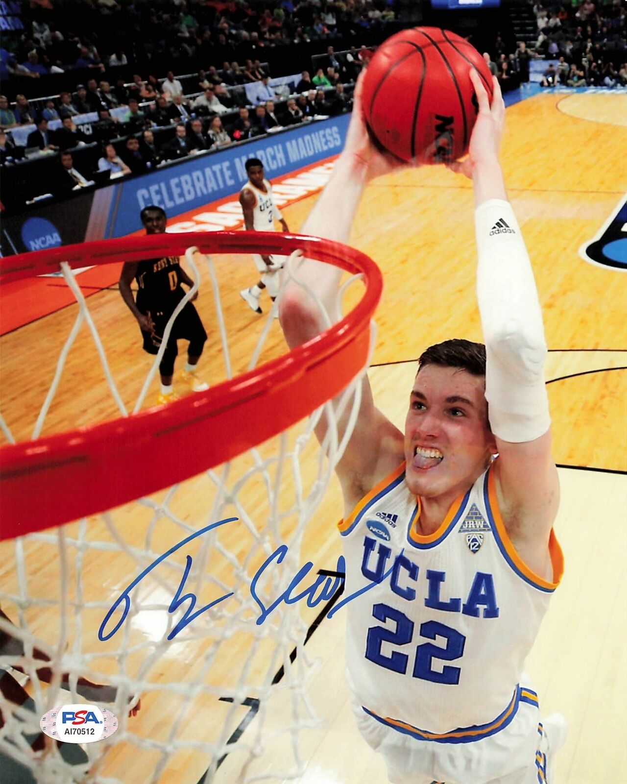 TJ Leaf Signed 8x10 Photo Poster painting PSA/DNA Indiana Pacers Autographed UCLA Bruins