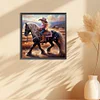 Diamond Painting -DIY Round Dril Cowgirl