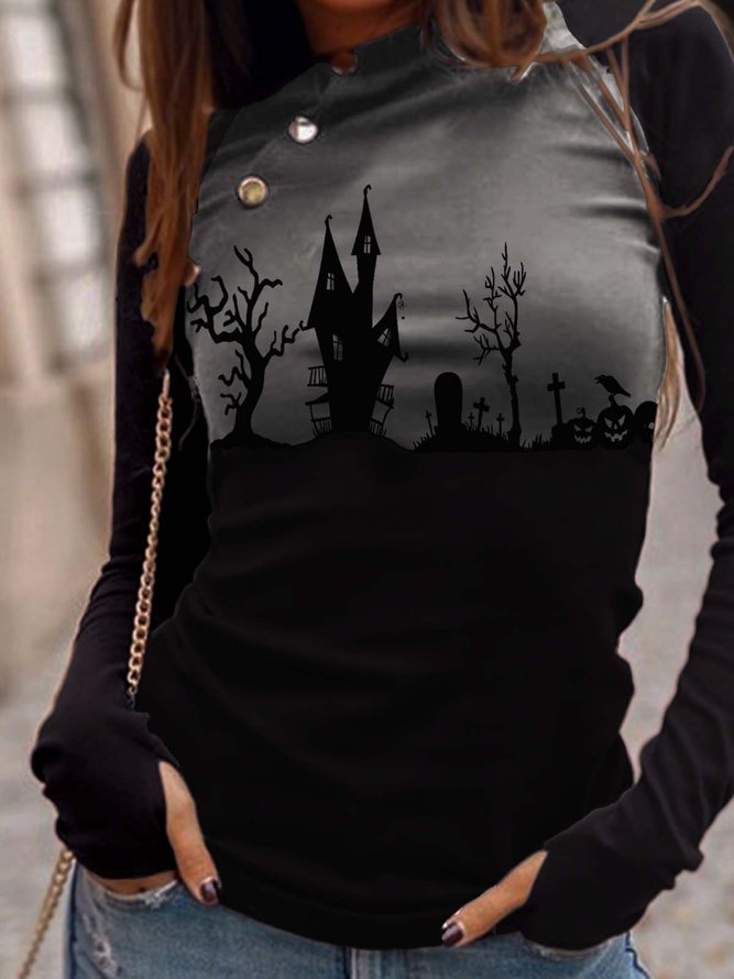 Casual Long Sleeve Shirts & Tops Zaesvini