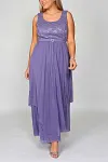 Plus Size Mother of The Bride Jacket Maxi Dress
