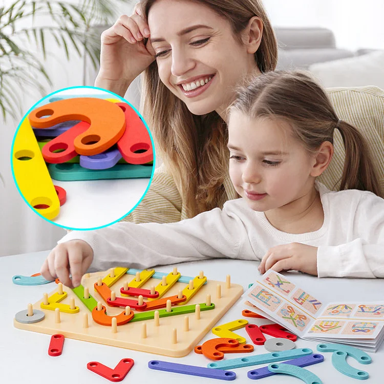 �Montessori Pegboard Puzzle | 168DEAL