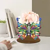 Vase Papillon En Bois-Ornement De Bricolage