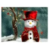 Snowman  | Full Round Diamond Painting Kits