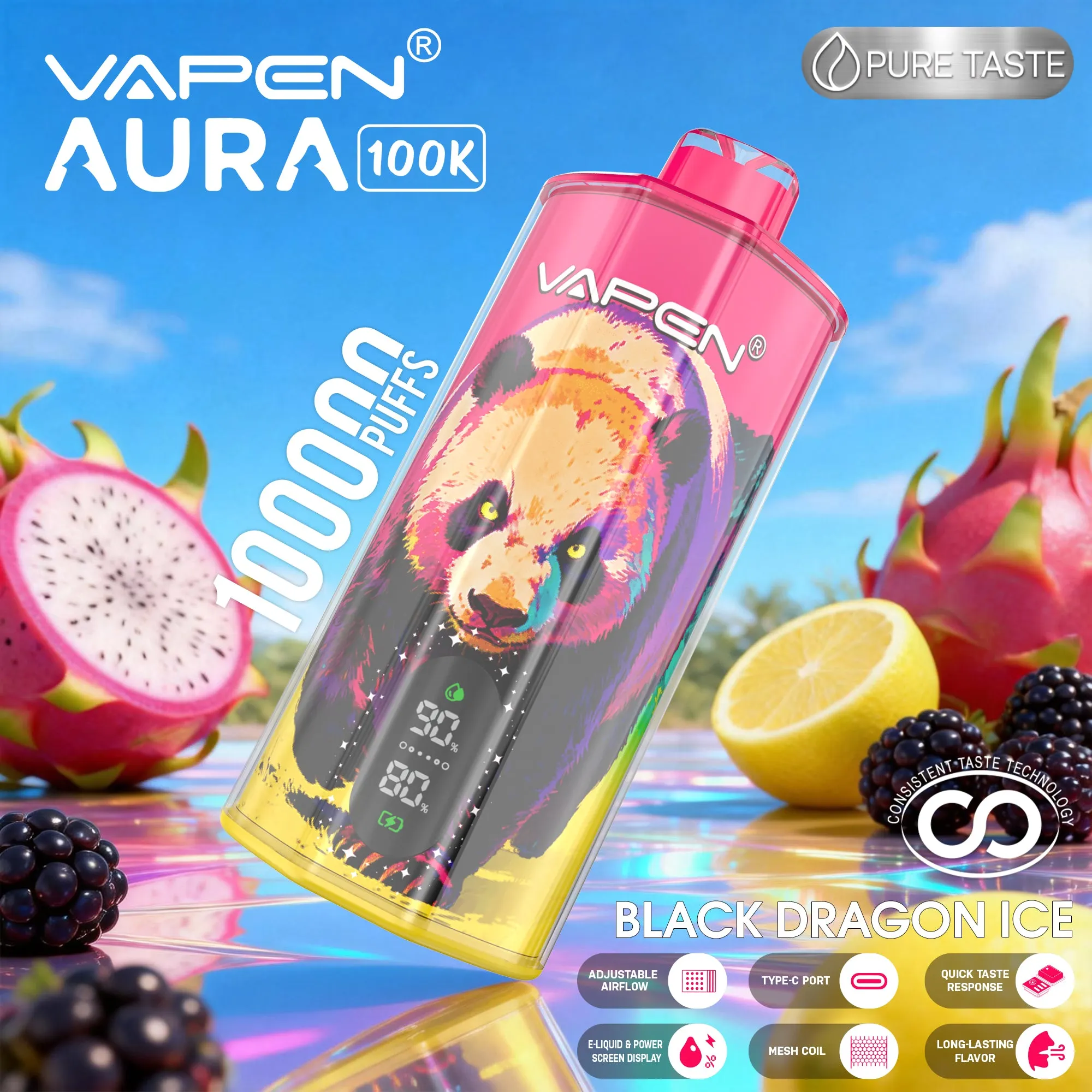 VAPEN AURA 100K （50PCS）EU mysite fumotvapeshop