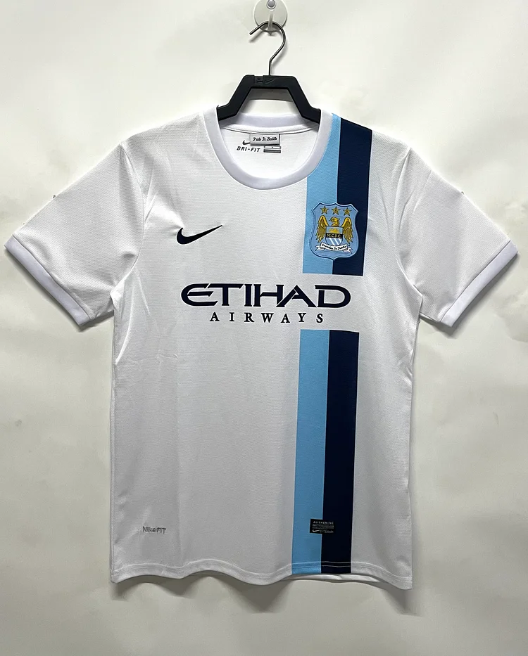 2013-14 Manchester City Second Away Retro Jersey