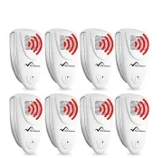 Ultrasonic Rat Repeller - PACK of 8 - Get Rid Of Rats In 48 Hours