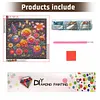Diamond Painting -DIY Round Drill Flowers(40x40cm)