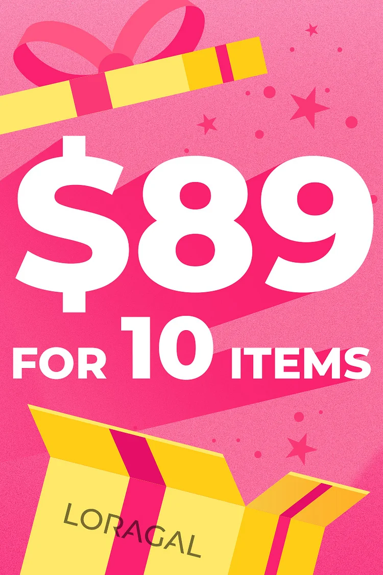 $89 For 10 Items