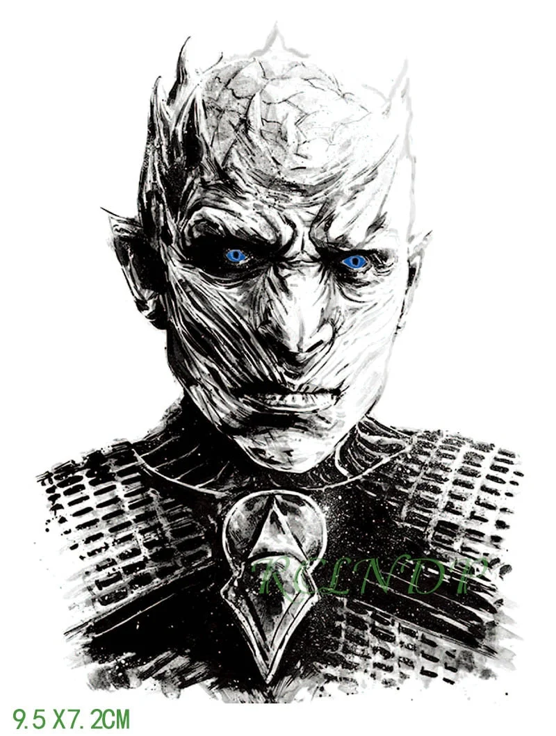 Waterproof Temporary Tattoo Sticker grim Reaper Flash Tatoo Fake Tatto arm Wrist Foot hand foot For Girl Men Women