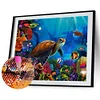 Diamond Painting -DIY Full Square Drill Sea Turtle(50*40 CM)