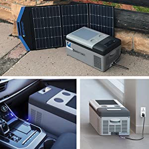 ACOPOWER HY-15A SOLAR FRIDGE FREEZER