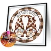 Diamond Painting -DIY Full Square Drill Coffee Bean Gnome