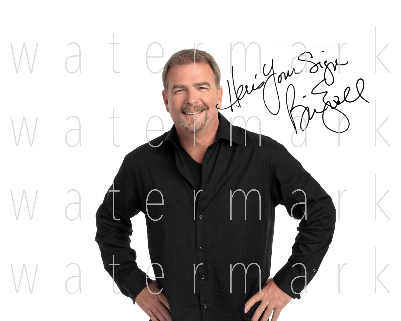 Bill Engvall Blue Collar signed 8X10 print Photo Poster painting poster picture autograph RP