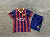2013/2014 Retro Kids Size Barcelona Home Football Shirt 1:1 Thai Quality