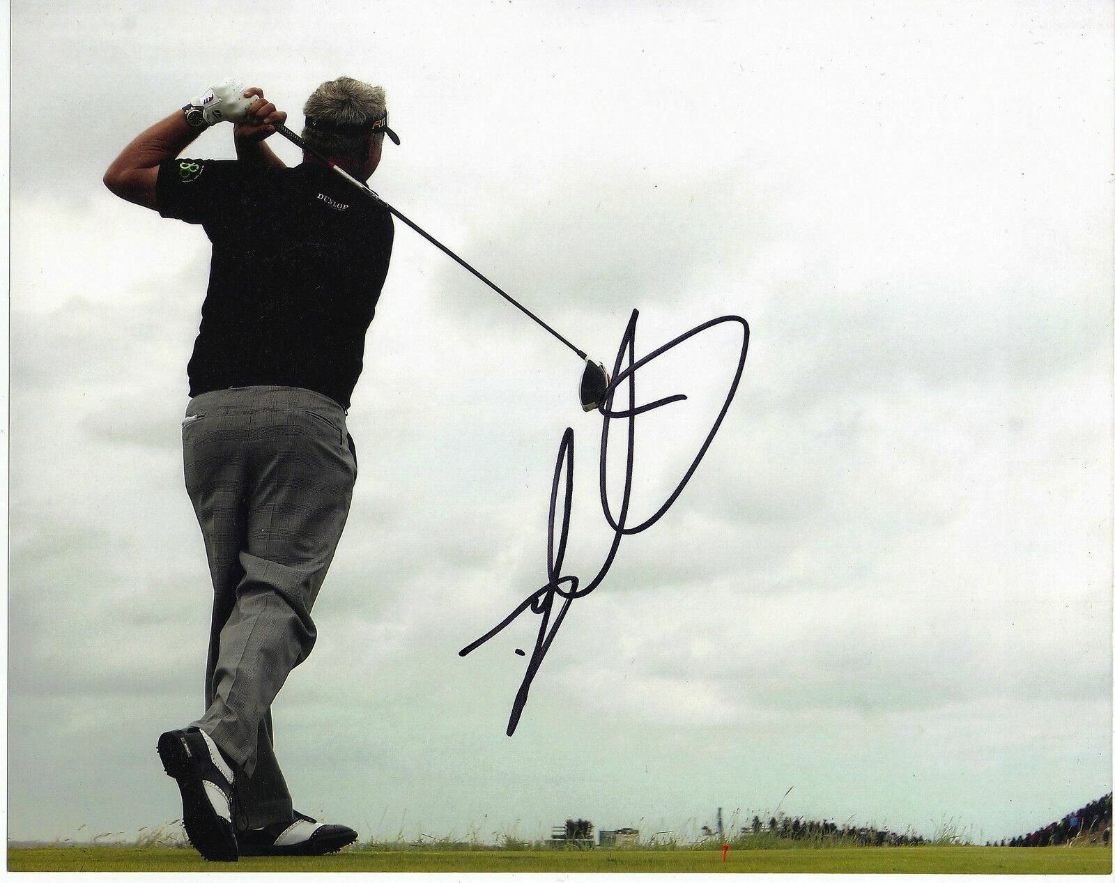 Darren Clarke Genuine Hand Signed 10x8 Photo Poster painting Open Championship 2011 (3013)