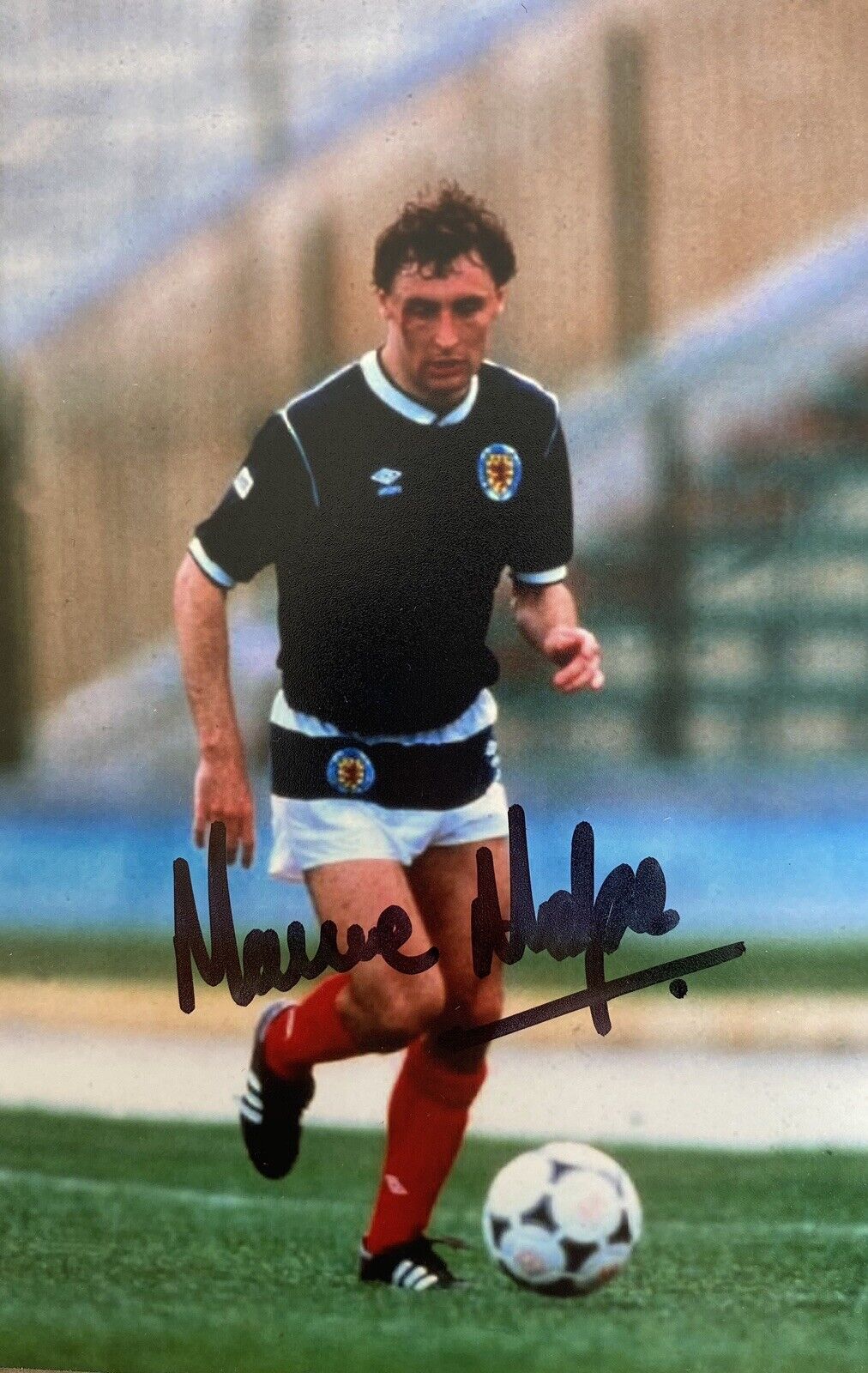 Maurice Malpas Genuine Hand Signed Scotland 6X4 Photo Poster painting