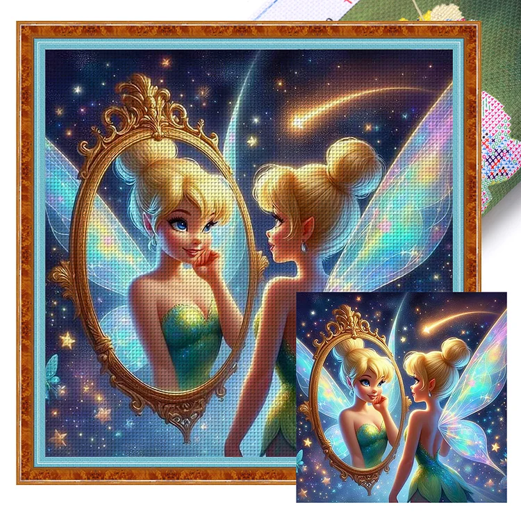 Disney-Wonderful (35*35cm) 18CT Stamped Cross Stitch gbfke