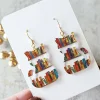 Chat/Chien Boucles d'oreilles pendantes bibliothèque