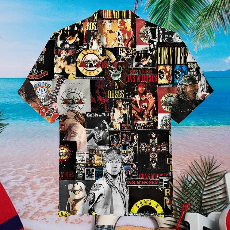 Guns N' Roses | Unisex Hawaiian Shirt