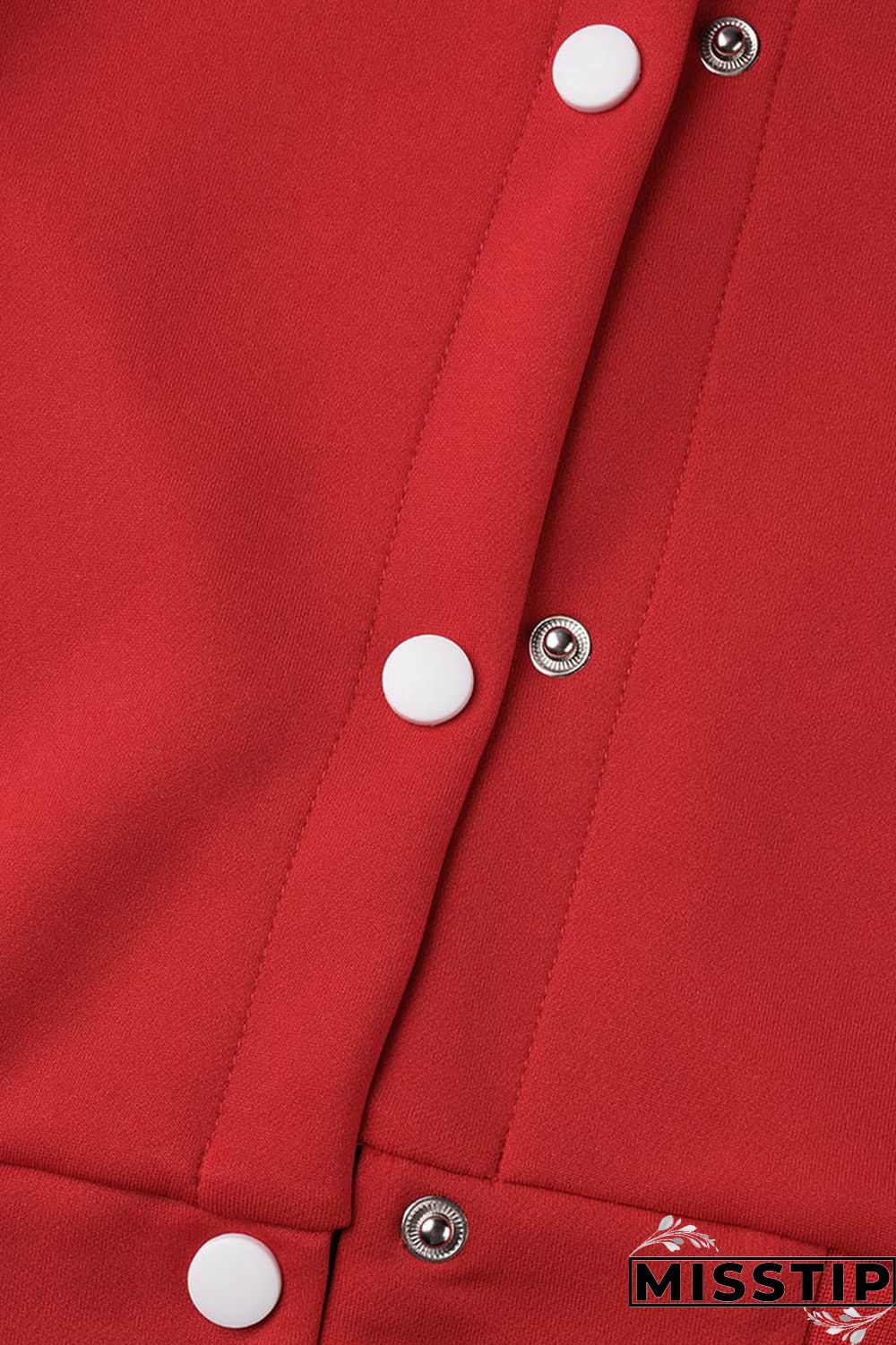 Green Casual Solid Patchwork Buckle Long Sleeve Two Pieces