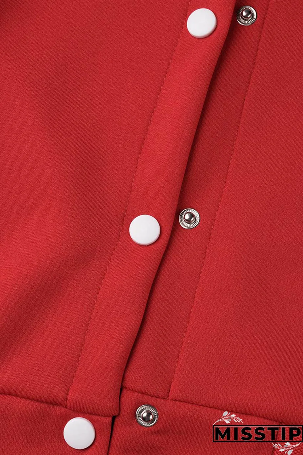 Green Casual Solid Patchwork Buckle Long Sleeve Two Pieces