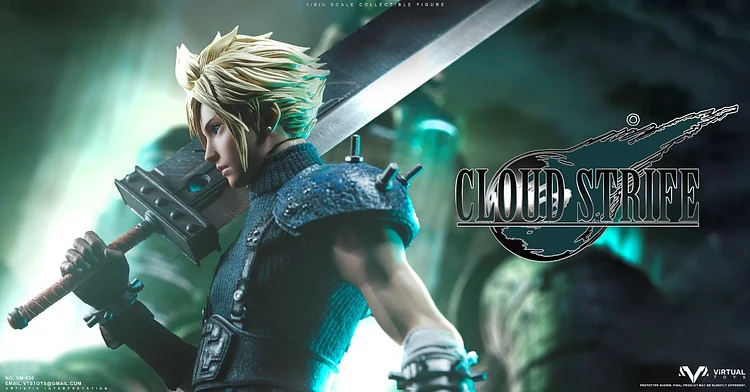 IN STOCK】Vtstoys Vm-033 Final Fantasy Cloud Strife Deluxe Edition