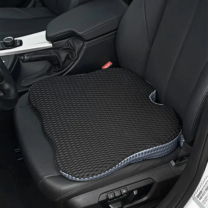 Car Increase Cushion Breathable Non-skid Driver Seat Cover Suitable For Home Office Chair, Wheelchair, Tailbone Support