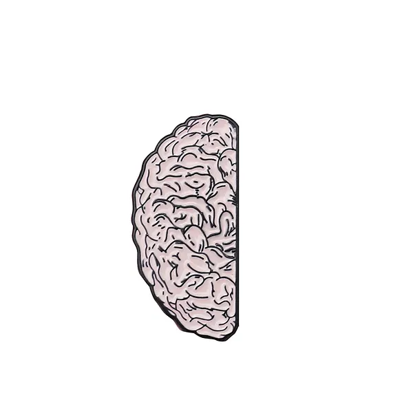 Foto del pin Cerebro Pensador Mágico