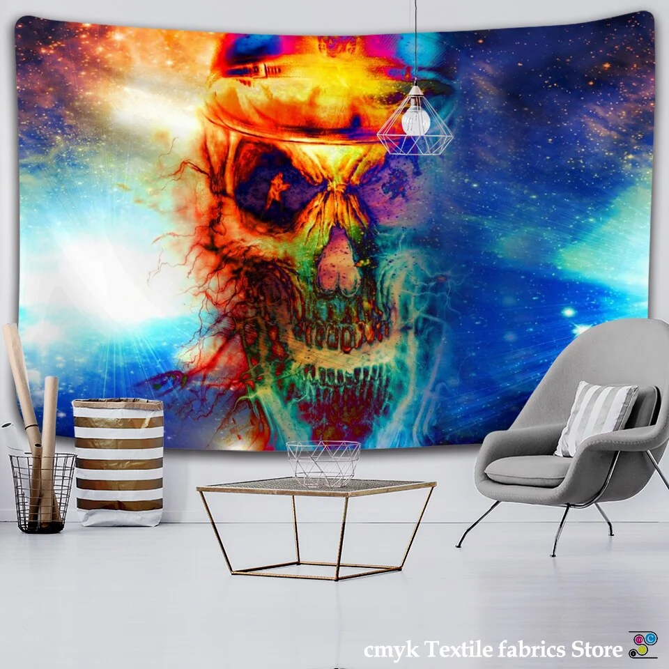 alien witchcraft Tapestry Hippie  Carpet Room Trippy Tapestry Wall Hanging  Witchcraft tapiz Dropship hippie deco wall hanging