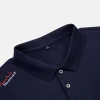 High-end business casual simple solid color POLO shirt