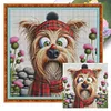 Dog-14CT Stamped Cross Stitch Egyptian Cotton 65*65cm/25.59*25.59in(Big Size) tapestrymarket